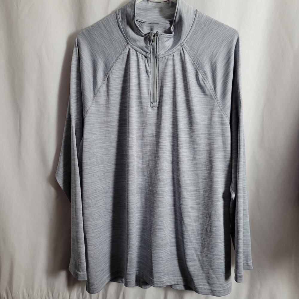Charles River Apparel Activewear Athletic Shirt Women's 2XL Lion cross patch